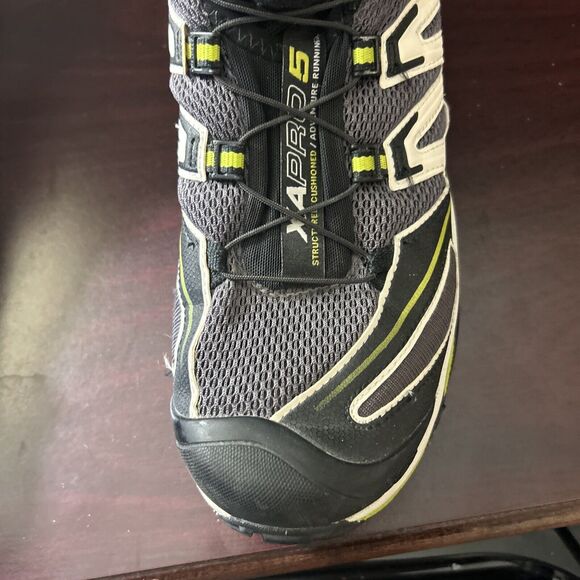 Salomon XA PRO 5 Clima Shield Waterproof Women's Shoes Grey White Size 9.5 - Picture 9 of 16